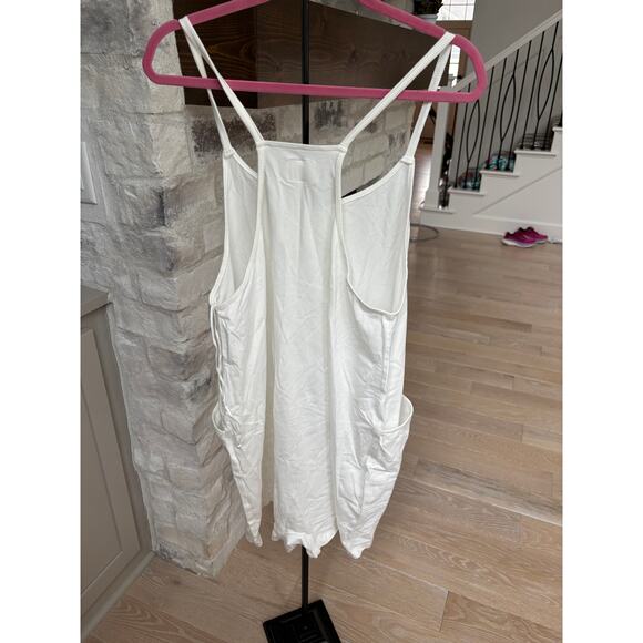 Free People x FP Movement Women's White Hot Shot Romper Size L - Picture 5 of 7